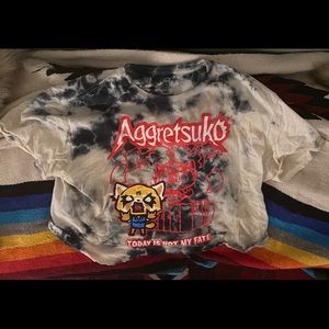 Aggretsuko crop top
